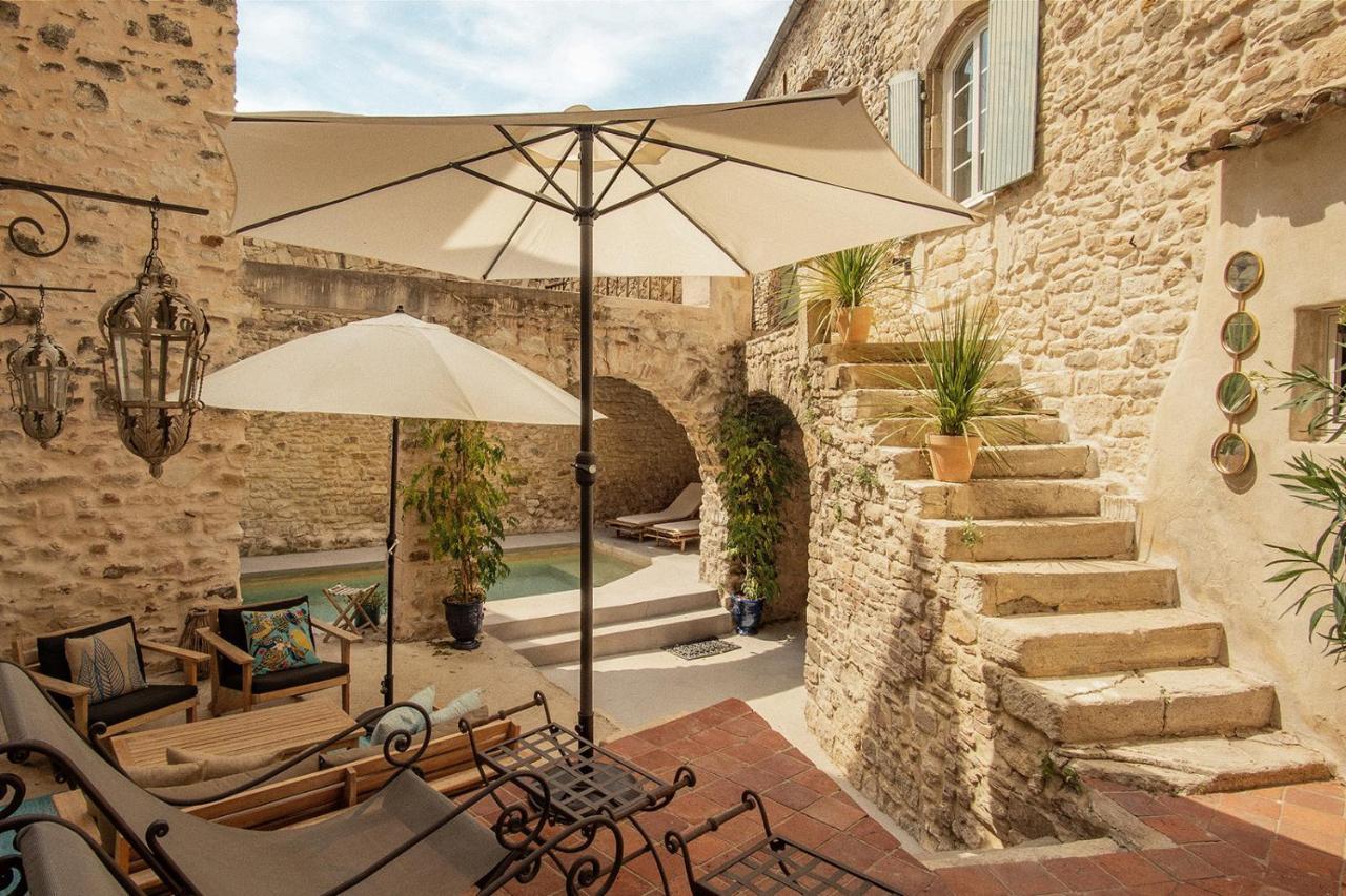Hotel La Fugue, Demeure Historique Proche De Uzes,Nimes,Cevennes Brignon Exterior foto